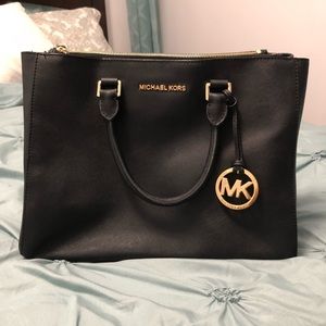 Michael Kors Saffiano Leather Satchel
